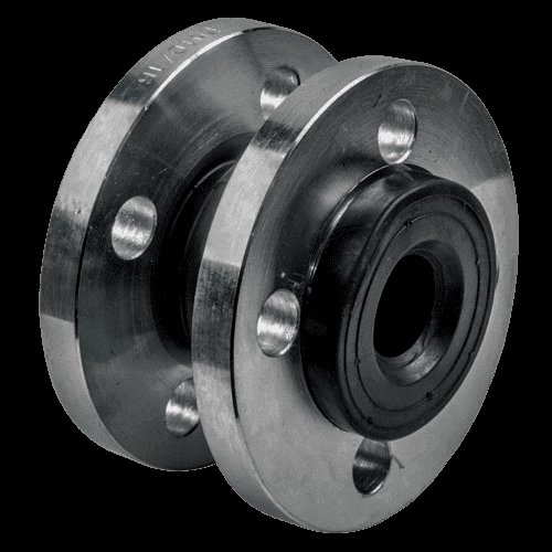 Компенсатор резиновый EPDM DI7240 Ду 500 Ру10 бар фл Tecofi DI7240-0500